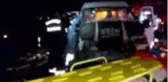 Traktör römorkuna arkadan çarpan minibüsteki 2 kişi yaralandı