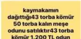 Devletin yardım için verdiği kömürleri satmaya kalktı
