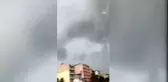 Tekirdağ'ın Marmaraereğlisi ilçesinde hortum etkili oldu