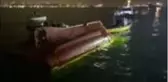 Balıkçı teknesi alabora oldu