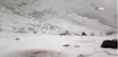Özalp kış erken geldi, sobalar yandı