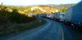 Türkgözü sınır kapısında tır kuyruğu