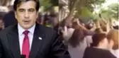 Eski Gürcistan Devlet Başkanı Saakashvili'ye Atina'da saldırı! Kafasından defalarca yumruklandı