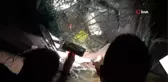 Polis aracı takla attı: 2 yaralı