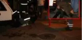 Kaçırılmaktan korkup rögara giren seyyar satıcı, 1 kilometre yürüdükten sonra kokudan fenalaşıp yardım istedi