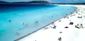 Salda Gölü'nün Beyaz Adalar kısmı bugün itibarıyla ziyarete kapatıldı