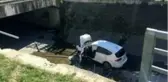 Son dakika haberi... Su kanalına uçtuğu kazayı gülerek anlattı