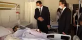 Son dakika! AK Partili Yavuz, trafik kazasında yaralanan Yunus polislerini hastanede ziyaret etti