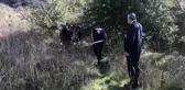 Büyükçekmece'de havadan ve karadan 'boz ayı' arama çalışmaları