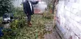 Kırkağaç'ta dolu yağışı hayatı felç etti