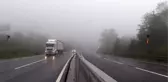 Bolu Dağı'nda sağanak ve sis etkili oluyor