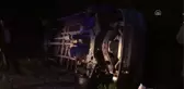 Minibüs devrildi: 3 yaralı