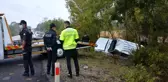 Otomobil şarampole yuvarlandı: 2 yaralı