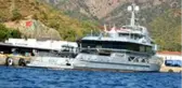 Dünyanın en pahalı yatlarından biri olan Bold yatı Marmaris'e demir attı