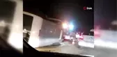 Personel servisi kaza yaptı: 8 yaralı