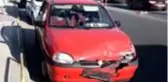 Seyir halindeki otomobile çarptı: 1 yaralı