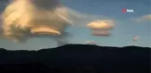 Artvin'de gökyüzünde ilginç görüntü