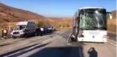 Yolcu otobüsü tırla çarpıştı: 6 yaralı - SİVAS