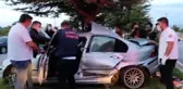 Seydişehir'de trafik kazası 2 yaralı