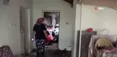 Ev sahipleri yanan evlerini görünce gözyaşlarını tutamadı