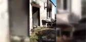 Yangında evleri kullanılamaz hale gelen aile destek bekliyor