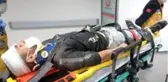 Yoldan çıkıp takla atan aracın sürücüsü yaralandı