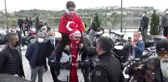 Gölbaşı'nda motosiklet kortejli 29 Ekim Cumhuriyet Bayramı kutlaması