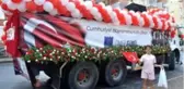 Kuşadası'ndaki Cumhuriyet coşkusu yağmur altında devam etti