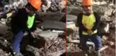 Bedeni küçük, yüreği kocaman! Deprem enkazında günlerdir uyumadan hayat kurtarıyor