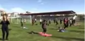 Hasibe nine spor azmiyle gençlere örnek oluyor
