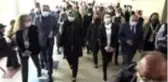 AK Parti Genel Başkan Yardımcısı Sayan Kaya'dan enkazdan kurtarılanları ziyaret