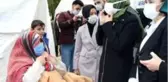 Deprem çadırında Trabzonlu nine ile gülümseten diyalog
