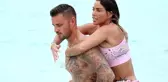 İngiliz model Katie Price, sevgilisiyle denizde aşka geldi! Samimi anlar objektiflere yansıdı