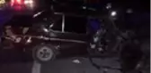 Otomobille kamyonet çarpıştı: 6 yaralı