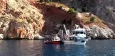 Alanya'da batan tur teknesi su altından çıkarıldı