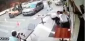 Kağıthane'de forkliftin 9 yaşındaki kıza çarpma anı kamerada