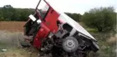 Tekirdağ'da kamyon şarampole uçtu: 3 yaralı