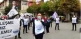 TÜM BEL-SEN üyelerinden toplu sözleşme protestosu
