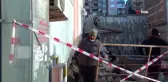 Facia ucuz atlatıldı... İki caddeyi birbirine bağlatan merdiven çöktü