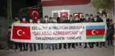 Azerbaycan'ın Ermenistan zaferi Diyarbakır'da kutlandı