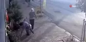Engelli yaşlı kadın darp edildiği anlar kamerada