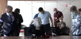 AÜ'deki ilk aşı gönüllü olarak Rektör Özkan'a yapıldı