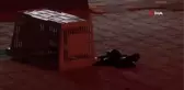 Hırsızla boğuşan kasiyer yaralandı