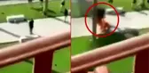 Yaşam şartları ve yolsuzluğu protesto eden bir kişi kendini yaktı! O anlar anbean kaydedildi