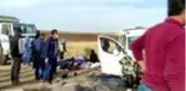 Pikap ile hafif ticari araç çarpıştı: 10 yaralı