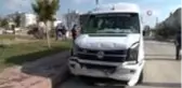 Minibüs ile hafif ticari araç çarpıştı: 4 yaralı