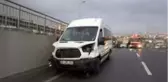 Başıboş dolaşan hayvanlara otomobil çarptı: 1 hayvan telef oldu