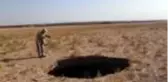 Konya'da, 15 metre derinliğinde obruk oluştu