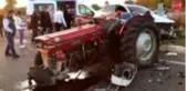 Otomobille traktörün çarpışması sonucu 4 kişi yaralandı