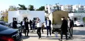 Antalyaspor Kulübü Derneği Başkanı Fikret Öztürk ile teknik direktör Ersun Yanal, Bodrumspor'u ziyaret etti